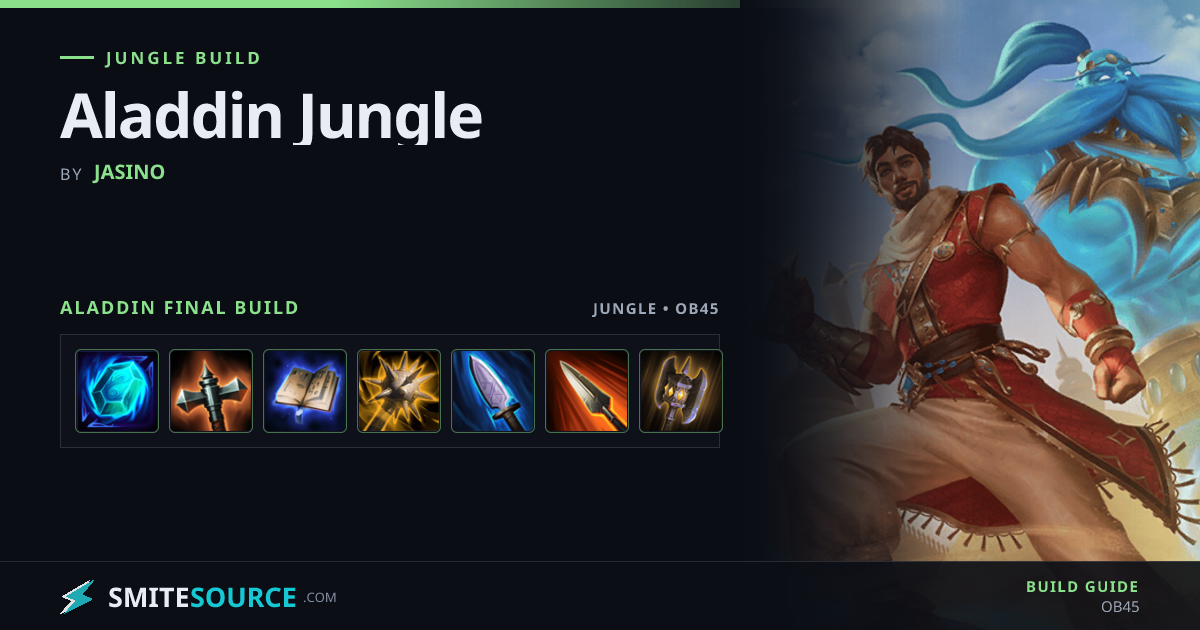 Aladdin Jungle Build Smite 2: Aladdin Jungle | SmiteSource