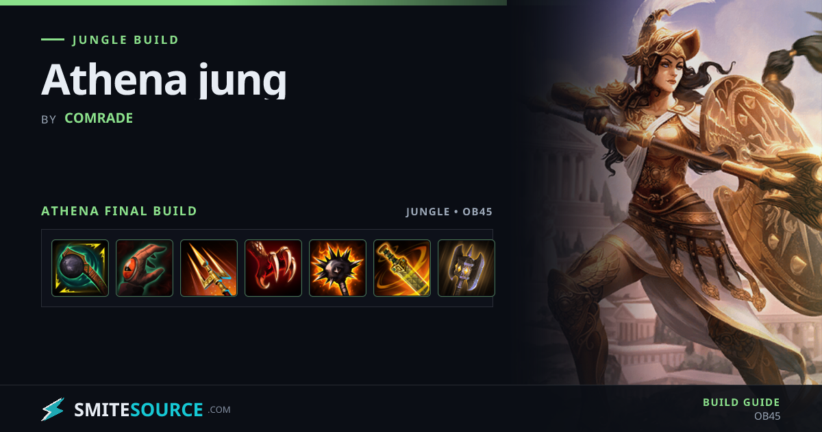 Athena Jungle Build Smite 2: Athena jung | SmiteSource