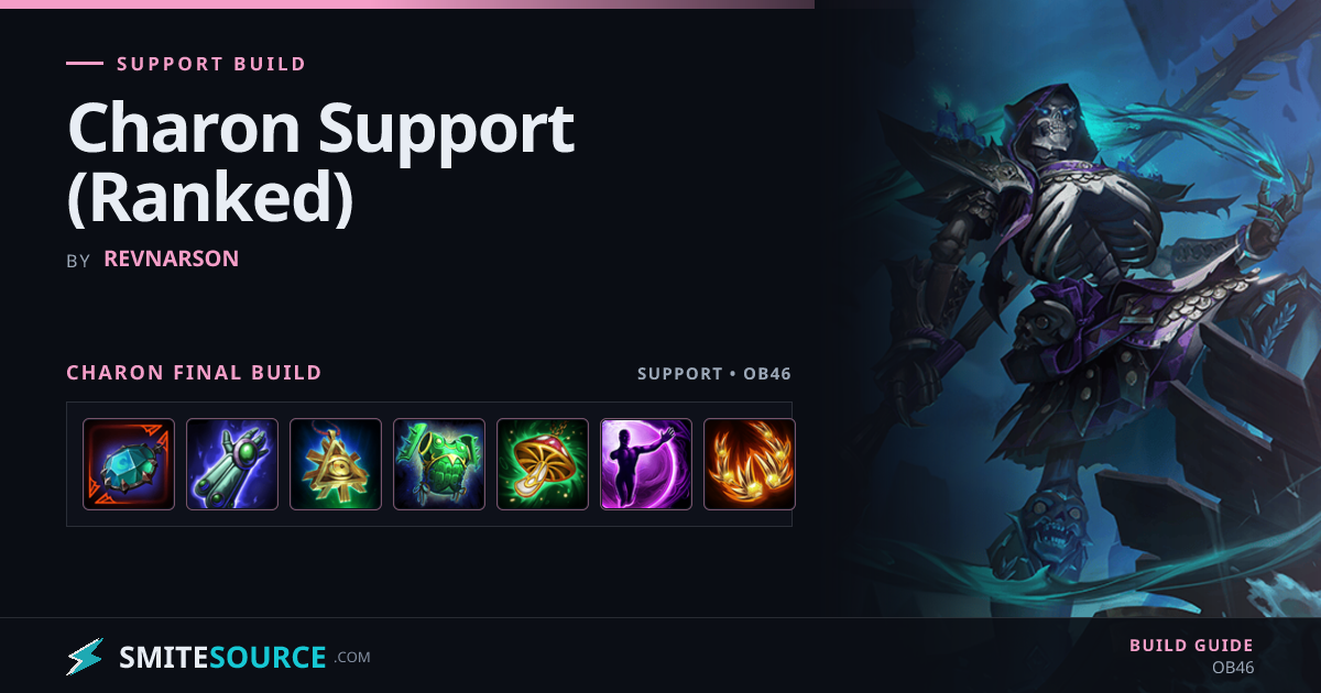 Charon Support Build Smite 2: Charon Support (Ranked)