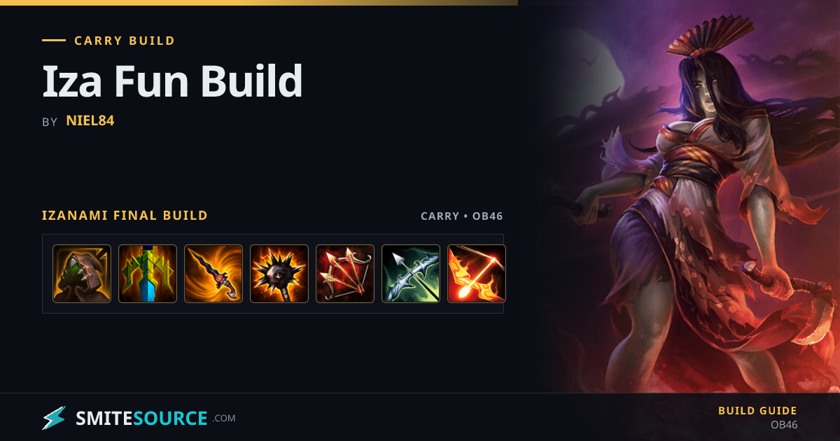 Izanami Carry Build Smite 2: Iza Fun Build | SmiteSource