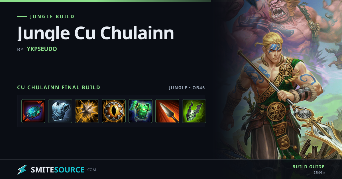 Cu Chulainn Jungle Build Smite 2: Jungle Cu Chulainn