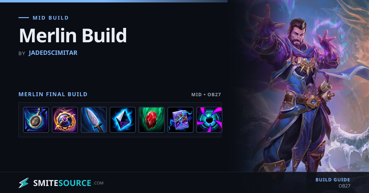 Merlin Build - Merlin Build | SmiteSource
