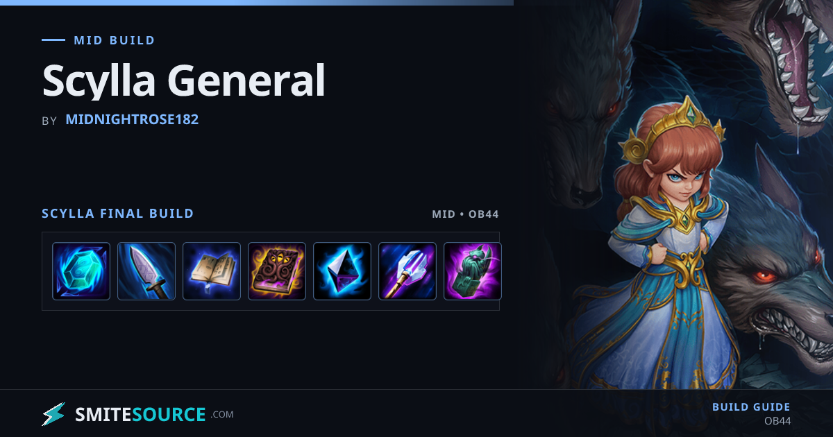 Scylla Mid Build Smite 2: Scylla General | SmiteSource