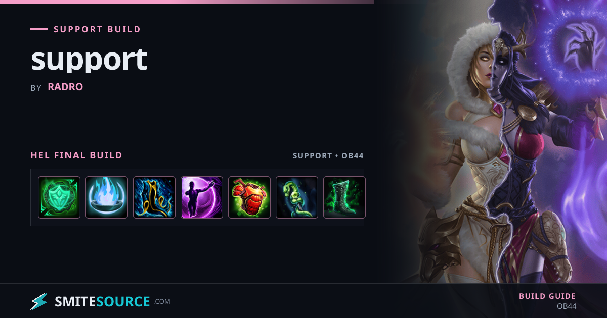 Hel Support Build Smite 2: support | SmiteSource