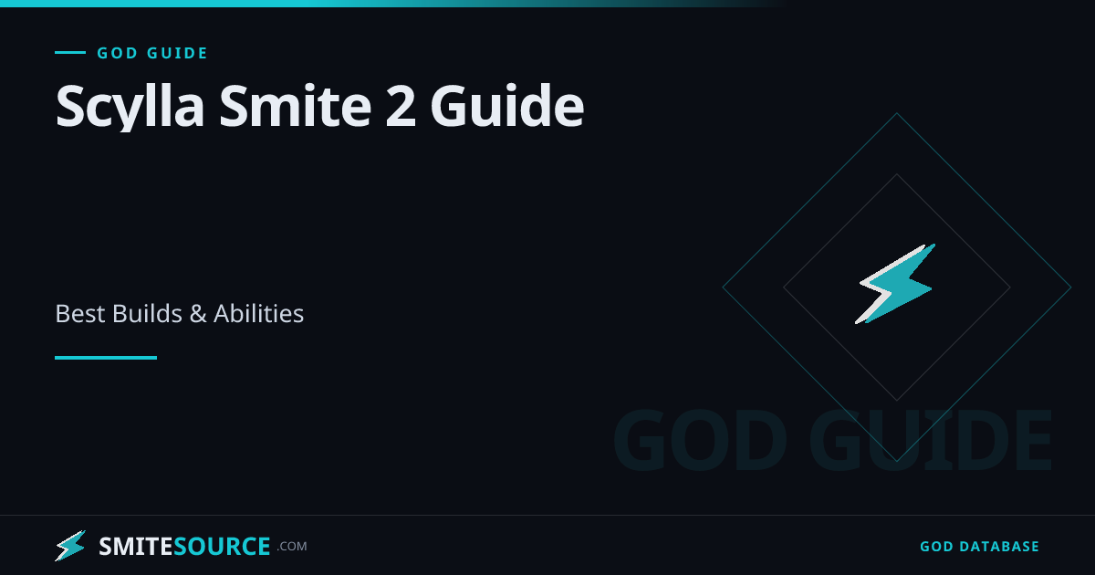 Scylla Smite 2 Build Guide - Best Builds & Abilities | SmiteSource