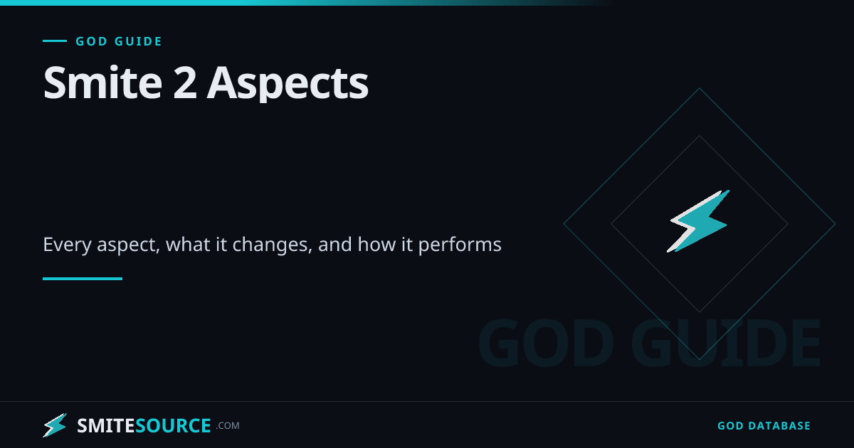 Smite 2 Aspects: Every Aspect & Win Rate | SmiteSource