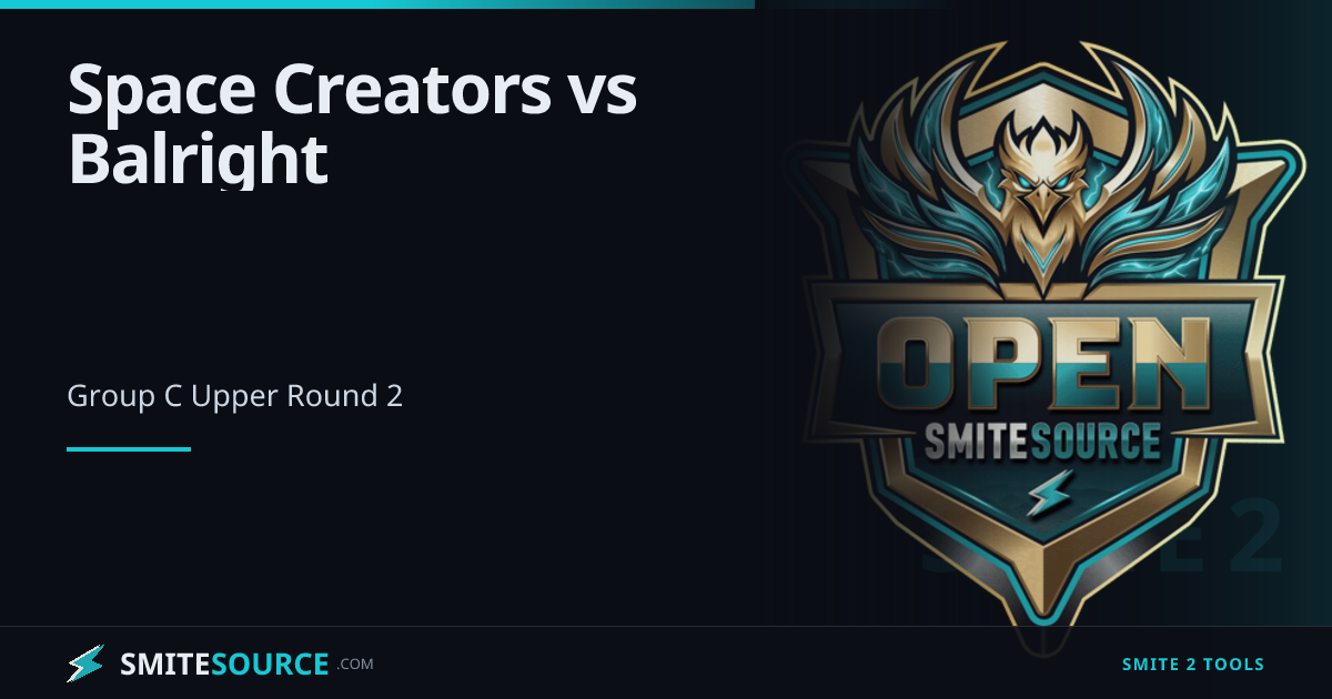 Upper Ranks Group Space Creators vs Balright | Open 2026 Qualifier 2 Group C Upper Round 2