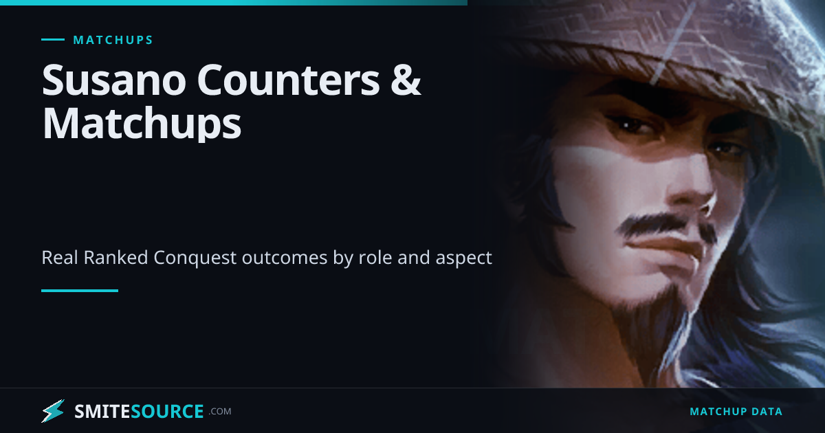 Susano Counters & Matchups (Smite 2) | SmiteSource